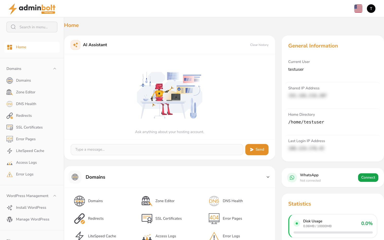 AdminBolt a Modern, Cost-Effective cPanel Alternative