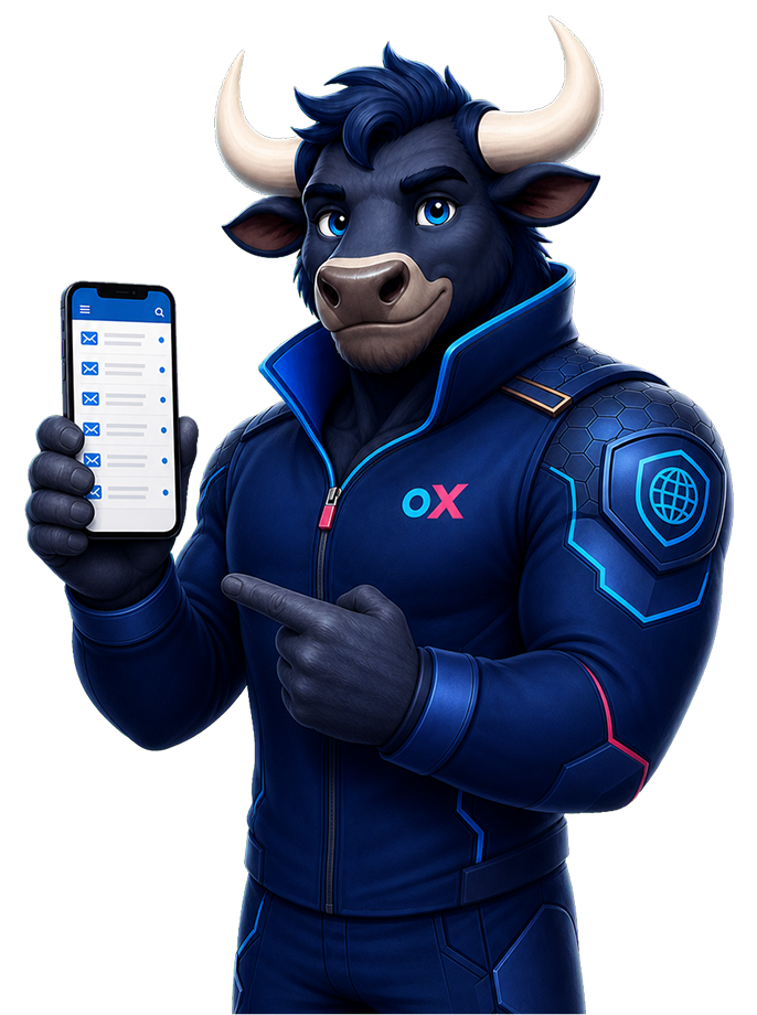 Knox presenting secure business email on a mobile device