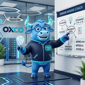 Mini Knox helping with domain name ideas